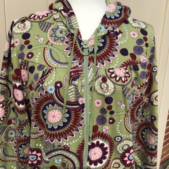 Christopher & Banks zippered hoodie - Picture 2 of 16